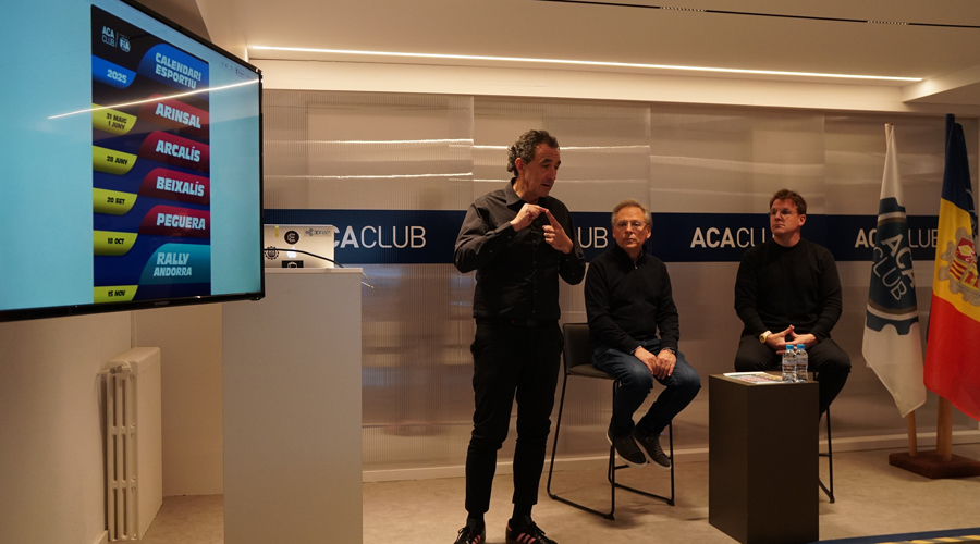 Acte de presentació del Campionat d'Andorra d'Automobilisme (ACA CLUB)