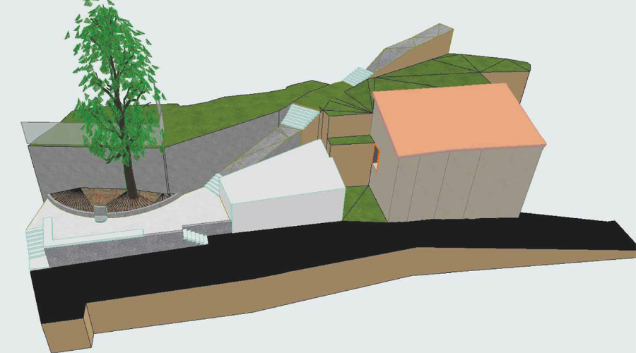 Render de la borda Gabriel (comuee)