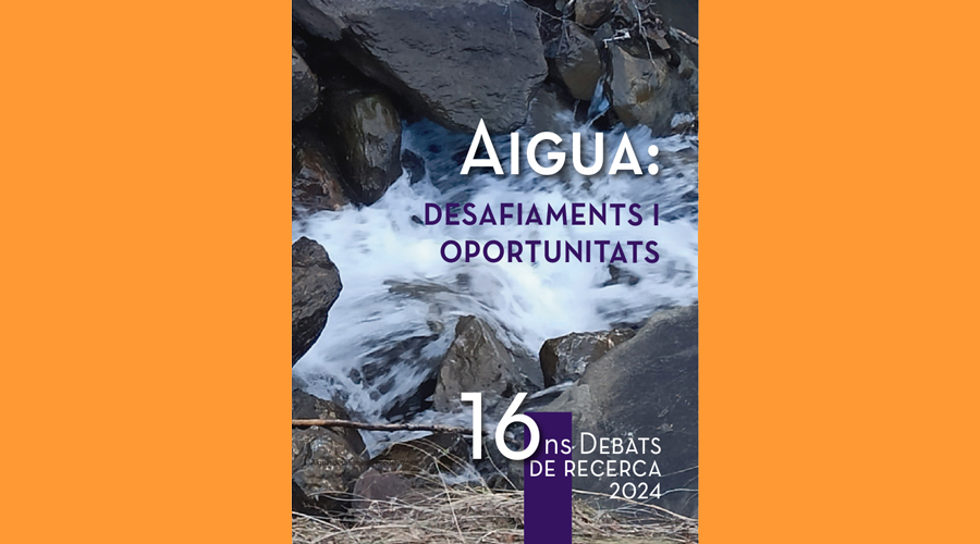 Portada del llibre “Aigua: Desafiaments i Oportunitats”