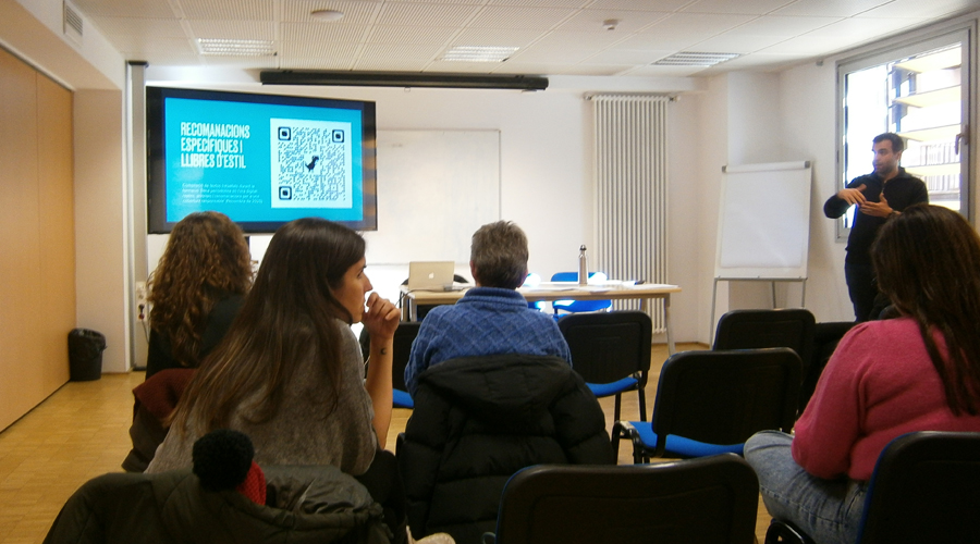 Una imatge de la sessió formativa de l'APCA