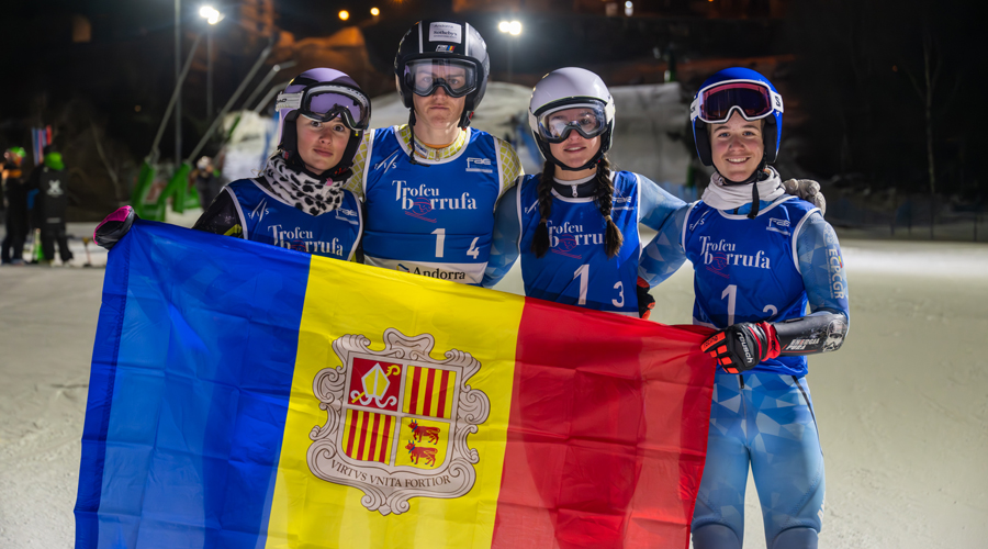 Nova jornada de triomfs d'Andorra al Trofeu Borrufa. Foto: Cedida