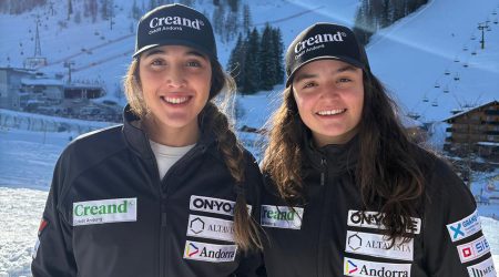 Cande Moreno i Jordina Caminal, a Zauchensee