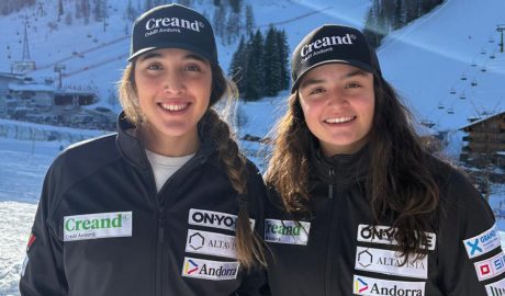 Cande Moreno i Jordina Caminal, a Zauchensee