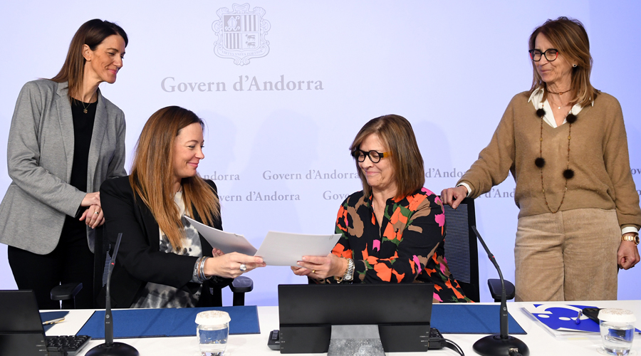 Acte de signatura de la renovació del conveni (SFGA)