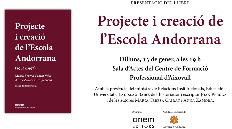 Tarja d'informació de l'acte (Anem Editors)