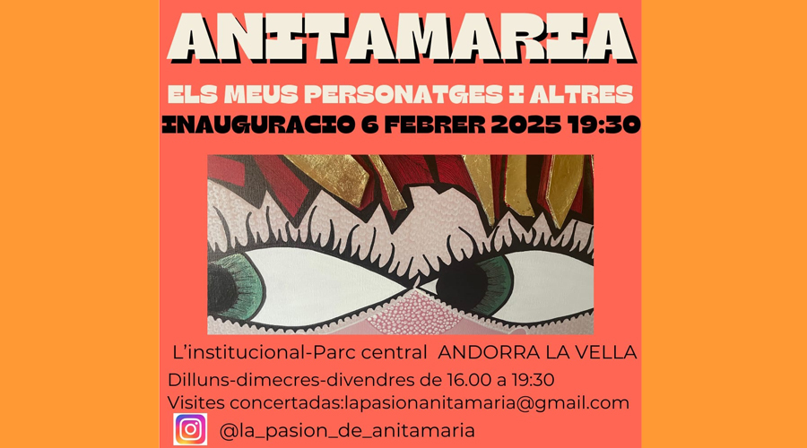 El cartell anunciador de la inauguració de l'exposició (La Xarranca)