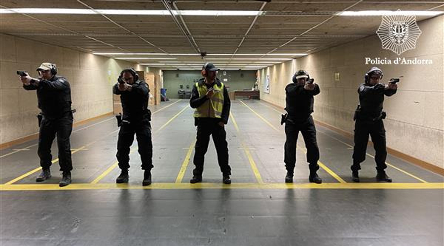 La formació ha anat a càrrec de la Policia (Policia d'Andorra)