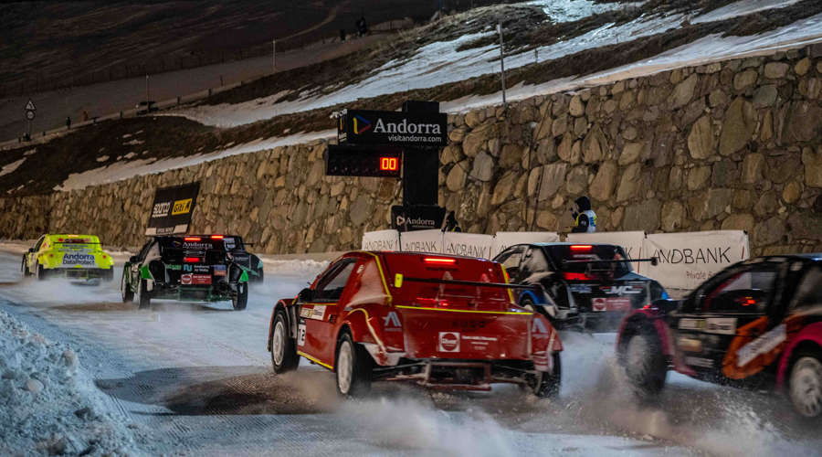La espectacularitat està garantida al Circuit Andorra - Pas de la Casa. Foto: Andbank GSeries