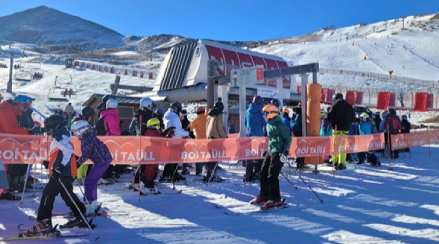 L'estació de Boí Taüll aquests dies (Govern.cat)