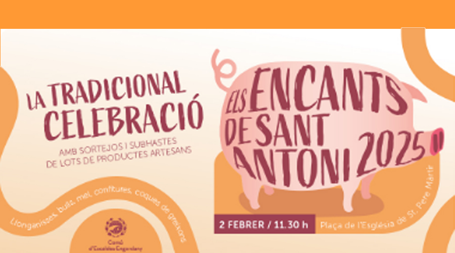 Cartell dels Encants d'Escaldes 2025