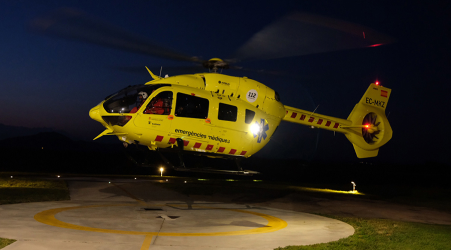Un helicòpter medicalitzat