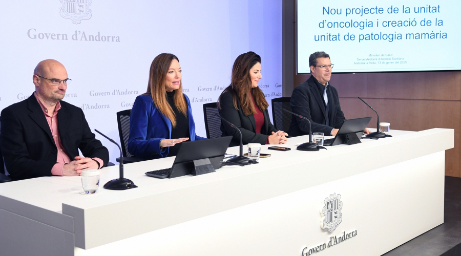 Presentació del nou projecte de la unitat d'oncologia i de la creació de la unitat de patologia mamària (SFGA)