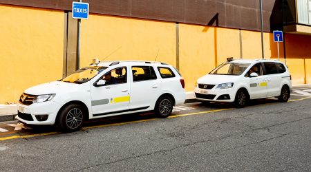 Parada de taxi a Andorra