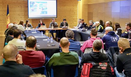 La Taula de l’oci nocturn del Pas de la Casa en la reunió d'aquest dilluns