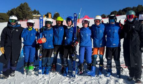 L’equip participant a les curses U14 del Tarter