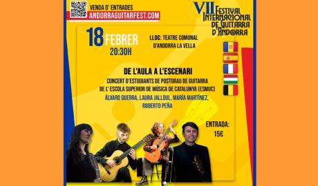 Cartell anunciador del concert "De l’Aula a l’Escenari"