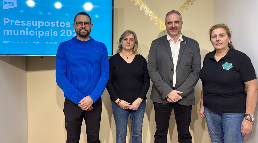 El grup municipal de Junts per la Seu. Foto: Cedida