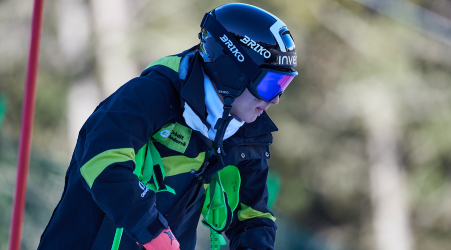 L'esquiador andorrà, Jan Visa (Origami Òscar Rius)