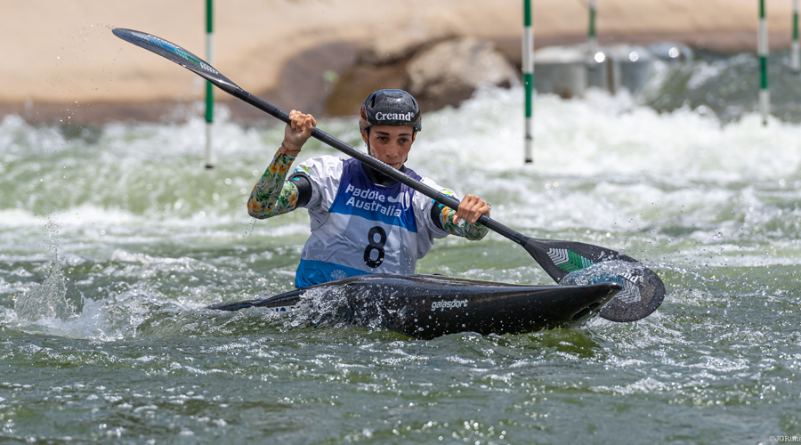 Mònica Doria competint a l'Open d'Austràlia @JGRimages