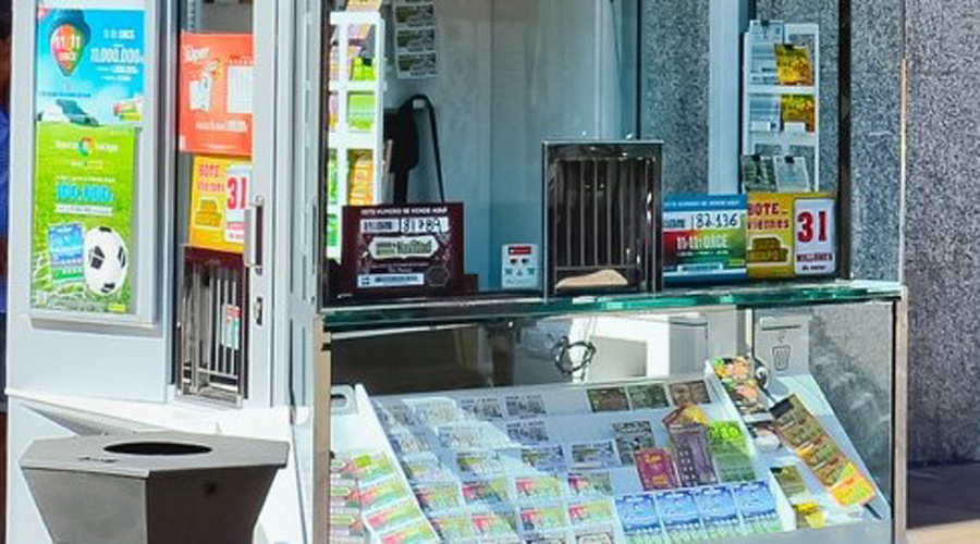 Un quiosc de l'ONCE a l'Estat espanyol (ONCE)