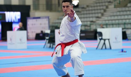 El karateka andorrà, Silvio Moreira