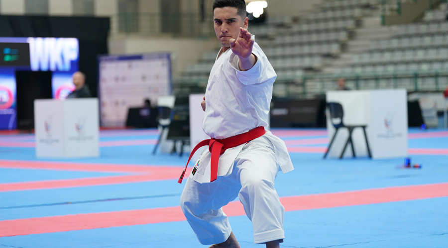 El karateka andorrà, Silvio Moreira (FAK)