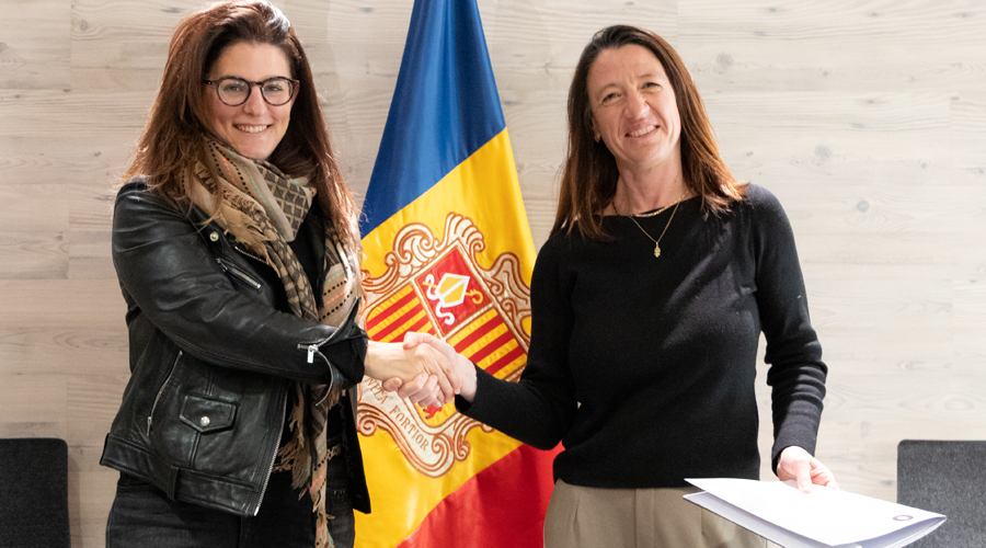 Meritxell Cosan i Maria del Mar Coma (Comú d'Ordino)