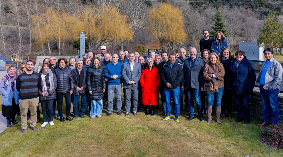 Junts per Alt Pirineu i Aran ha celebrat una jornada de treball a Escaló. Foto: Cedida