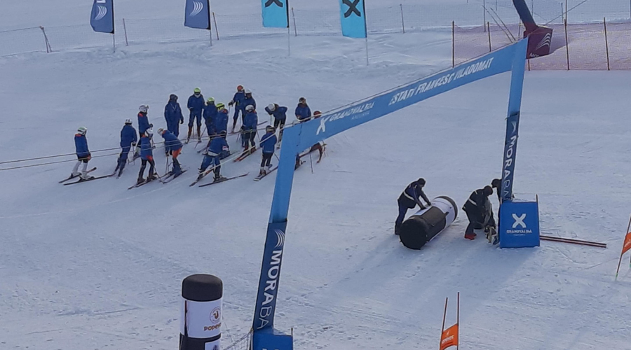 Una de les imatges que han deixat els campionats d'aquest dissabte (ECPG)