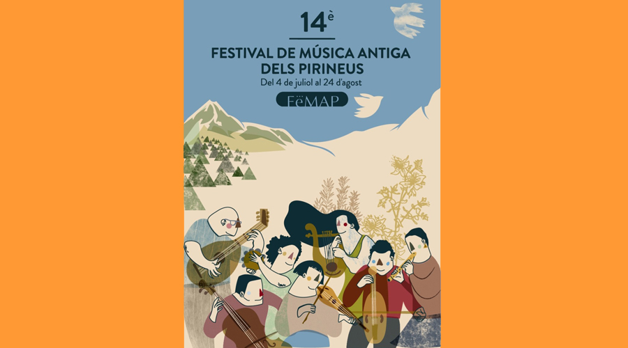 Cartell del FeMAP 2025, obra d'Ivon Navarro Varas (FeMAP)