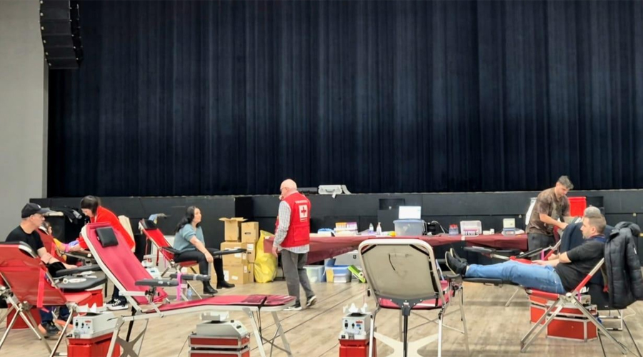 Imatge de la campanya de donació de sang