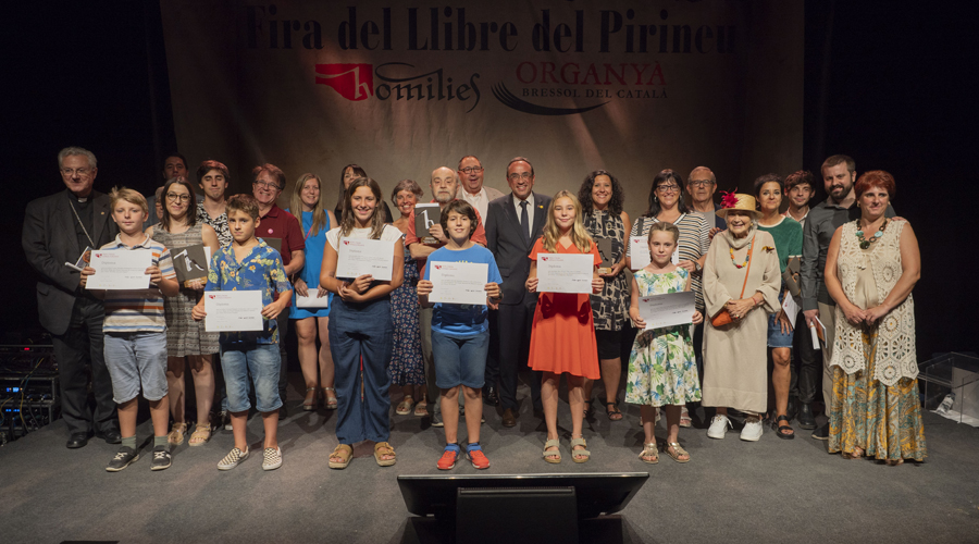 Els premiats del concurs literari en l'edició de 2024 (CCAU)