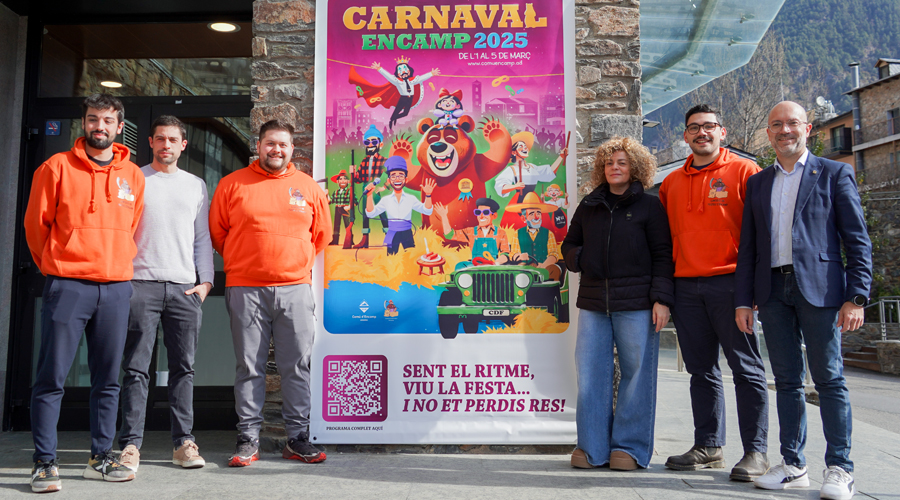 Presentació del programa del Carnaval d'Encamp 2025 (Comú d'Encamp)