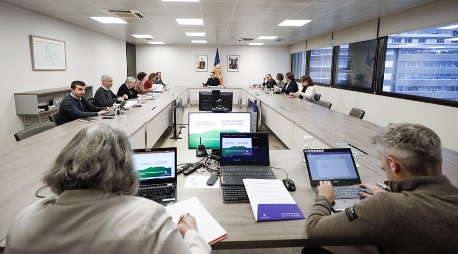 Reunió del Pacte d'Estat per l'Acord d'associació amb la UE (SFGA)