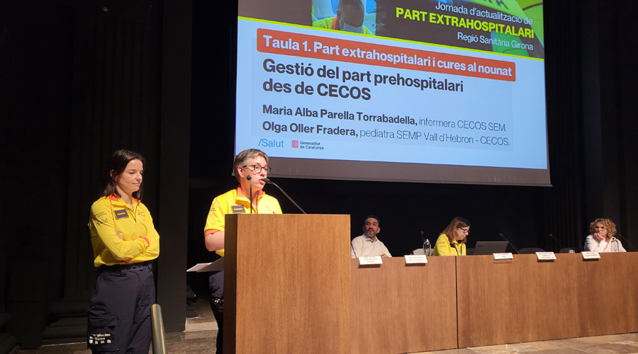 Una imatge de la jornada del SEM d'aquest dimecres (Govern.cat)