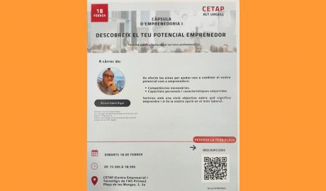 Cartell anunciador del taller de dimarts vinent