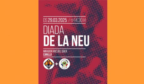 Cartell anunciant la diada de la Neu