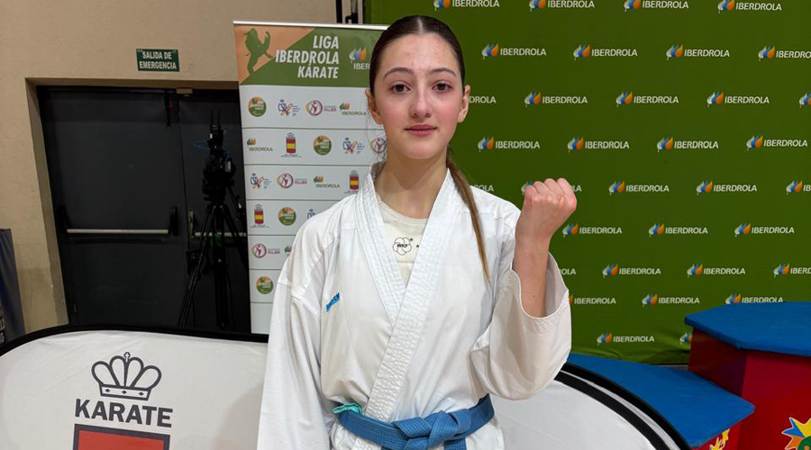 La karateca andorrana, Aina Padilla (FAK)