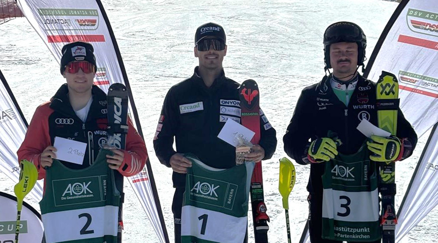Àlex Rius, guanyador a l'eslàlom FIS de Garmisch (FAE)