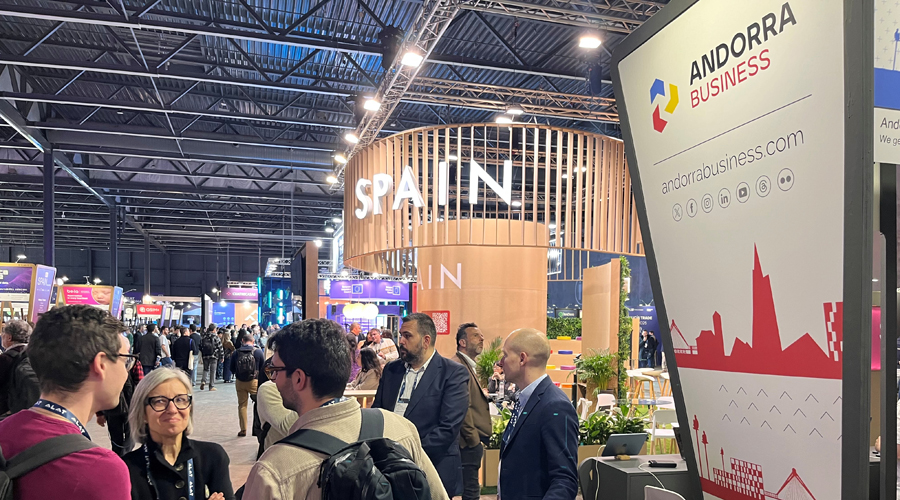 Estand d'Andorra Business al 4YFN del Mobile World Congress (Andorra Business)