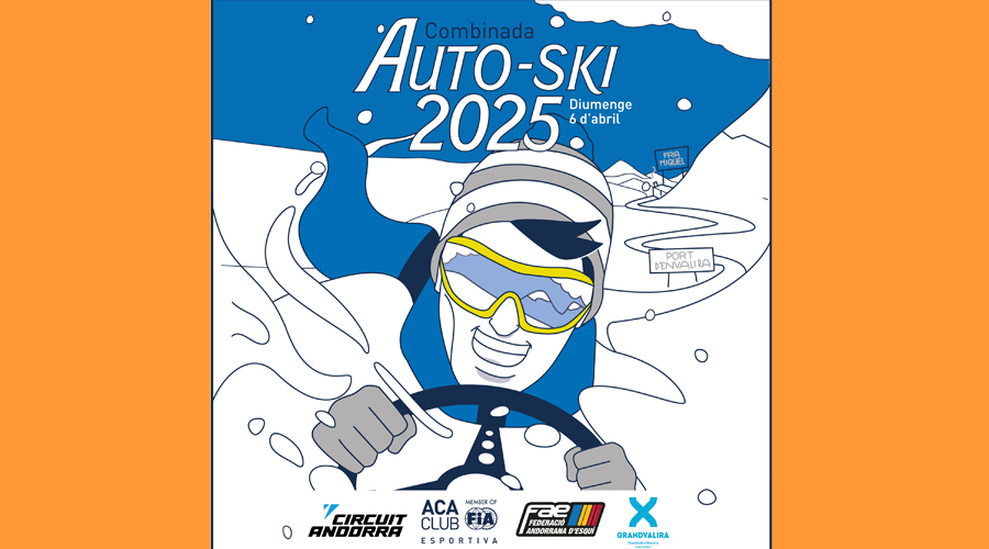Cartell de la Combinada AUTO-SKI 2025 (ACA CLUB)