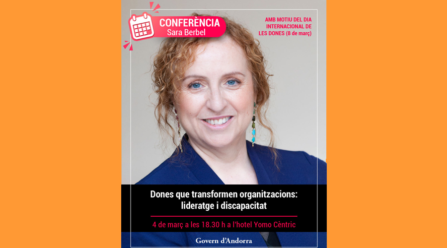 La psicòloga i escriptora catalana, Sara Berbel, ponent de la conferència (SFGA)