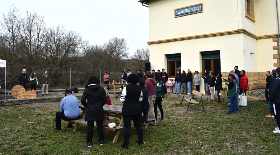 Els alumnes que han assistit a la 4a trobada d’Escoles Agràries (EA Pallars)