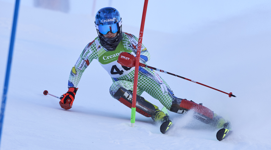 Èric Ebri, a l'Estadi Creand