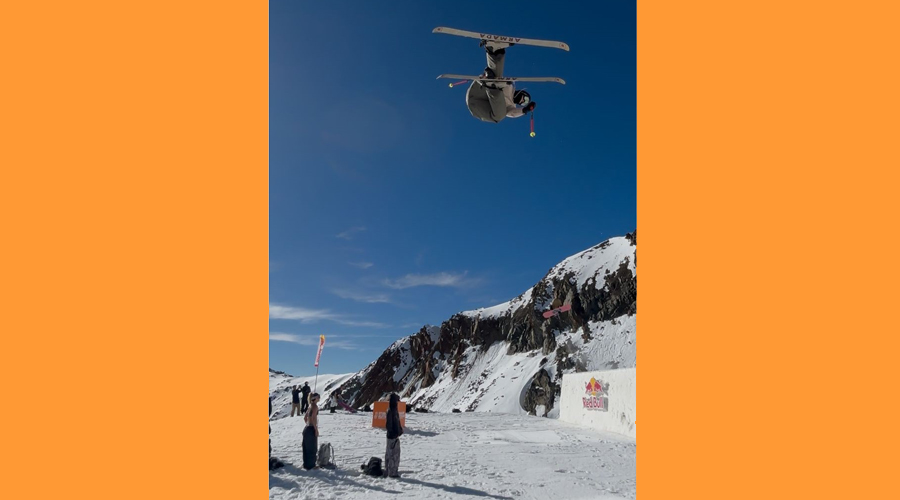 Henry O’Meara fent un salt (FAE)