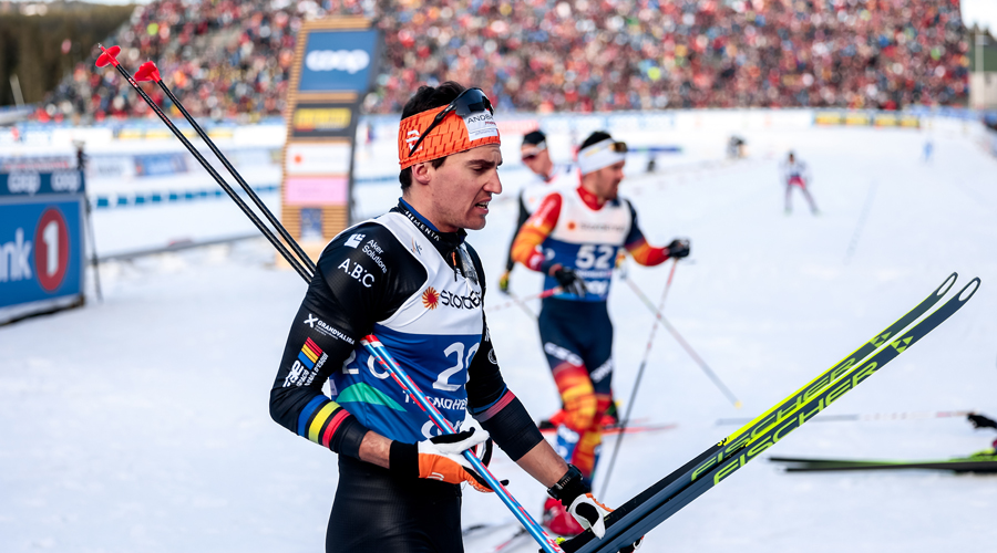 Irineu Esteve, després dels 50km a Trondheim. Foto: Modica Nordic Focus