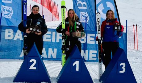 Isabella Pérez, guanyadora del gegant FIS de Baqueira