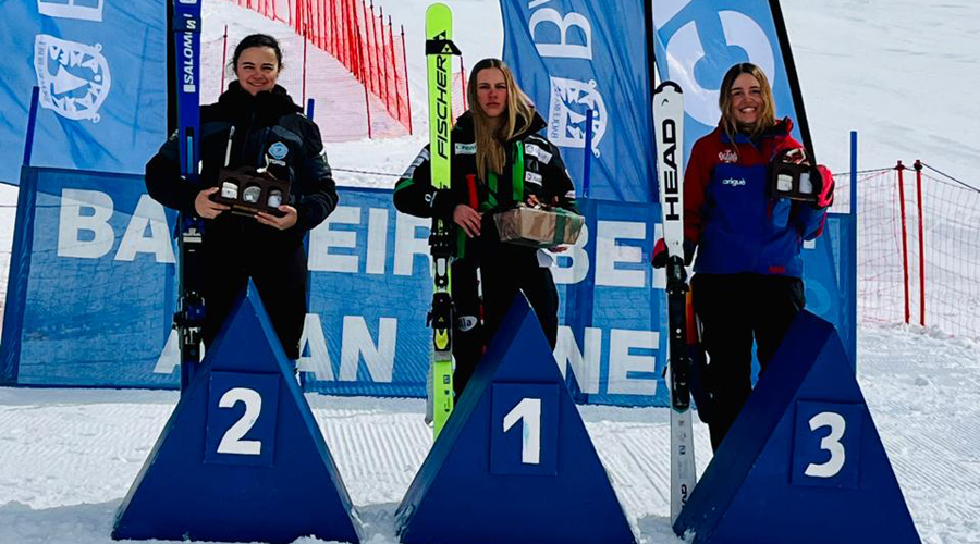 Isabella Pérez, guanyadora del gegant FIS de Baqueira (FAE)