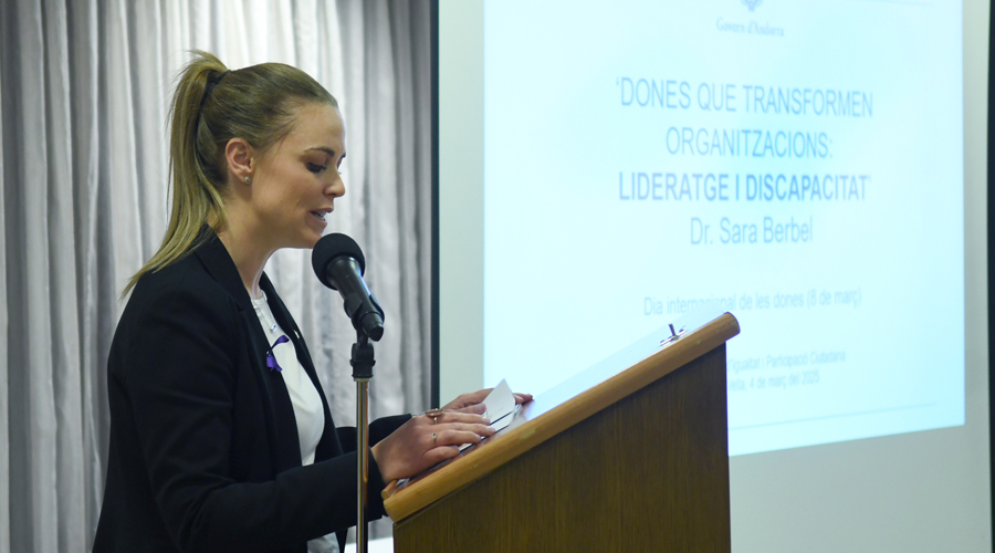 Mariona Cadena durant la seva compareixença (SFGA)