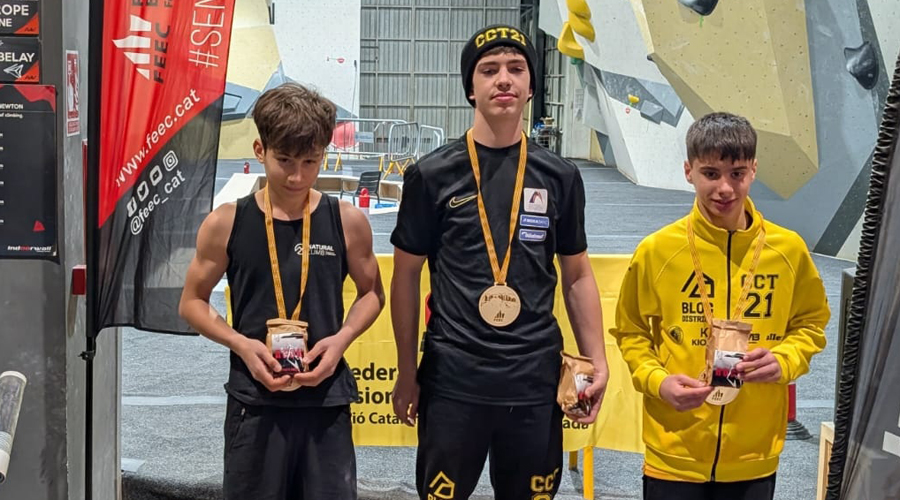 Nicolau Taulats, vencedor en la categoria sub15 (FAM)